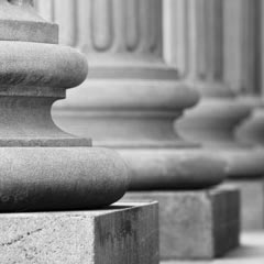 Photo of courthouse columns